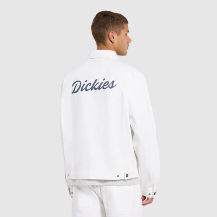Dickies Wellsville Painter Jacket Μπουφάν Ανδρικό - White (DK0A88PF0WH)