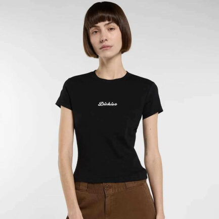 Dickies Wellsville T-Shirt Γυναικείο- Black (DK0A88JTBLK)