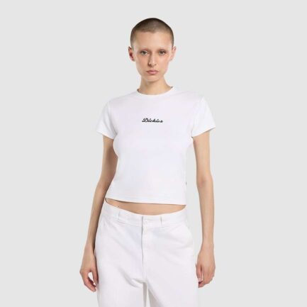 Dickies Wellsville T-Shirt Γυναικείο - White (DK0A88JT0WH)