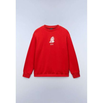Napapijri Antimony Crewneck Sweatshirt Women's - Red (NP0A4HHHRAU)