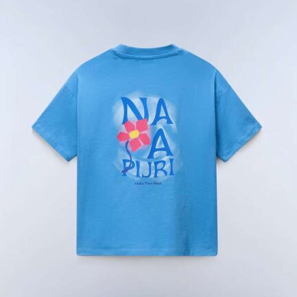 Napapijri Iliana T-Shirt Women's - Light Blue (NP0A8BC4B9A)