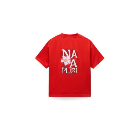 Napapijri Iliana T-Shirt Women's - Red (NP0A8BC4RAU)