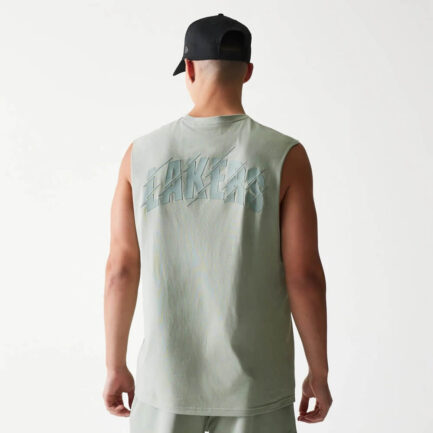 New Era NBA LA Lakers Sleeveless T-Shirt Men's - Pastel Green (60771529)