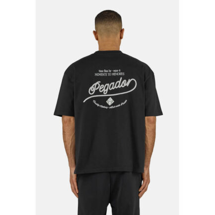 Pegador Belmonte Oversized T-Shirt Ανδρικό - Washed Black (PGDR-6816-002)