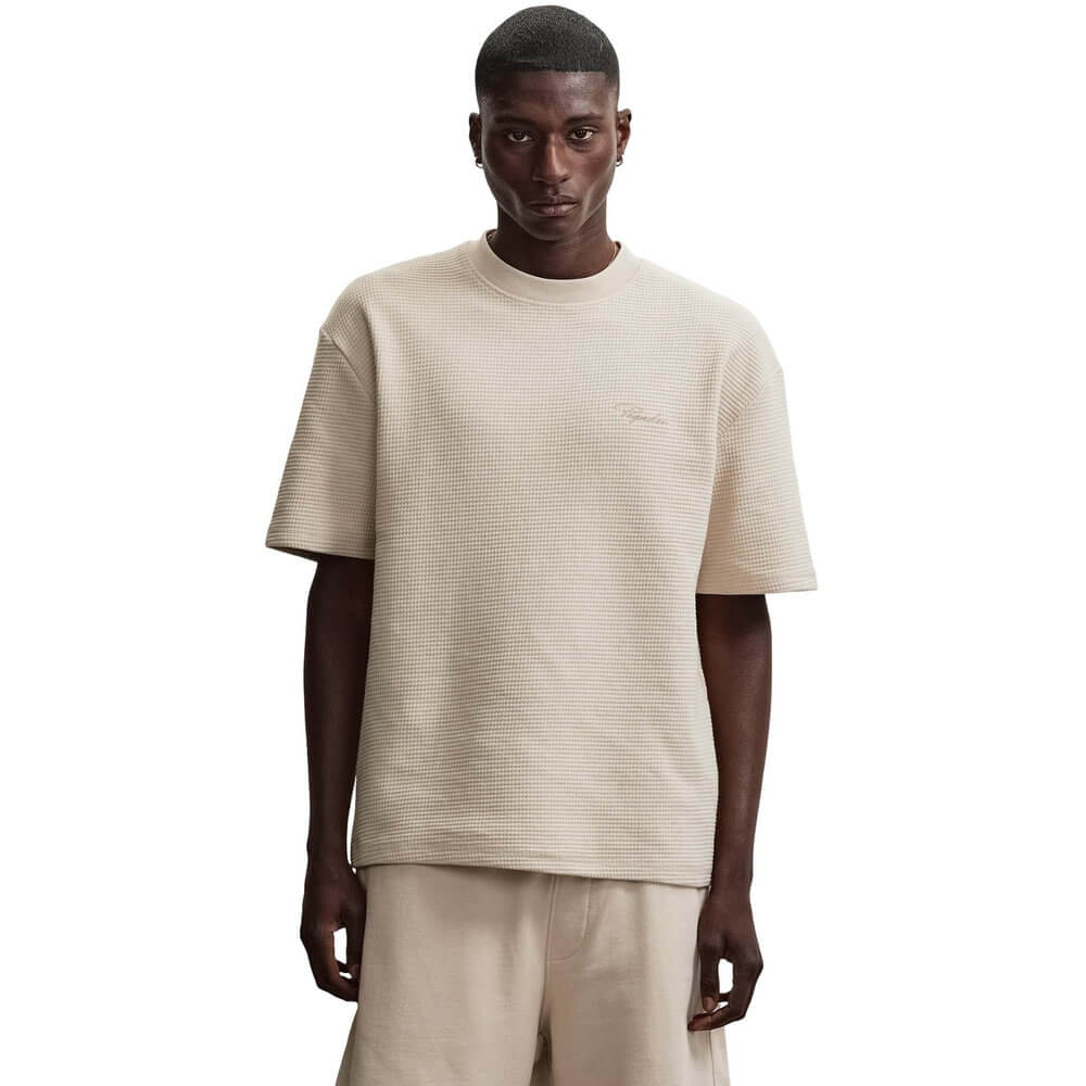 pegador-signar-oversized-waffle-t-shirt-mens-washed-cream-pgdr-5084-389-1 pegador waffle mplouza