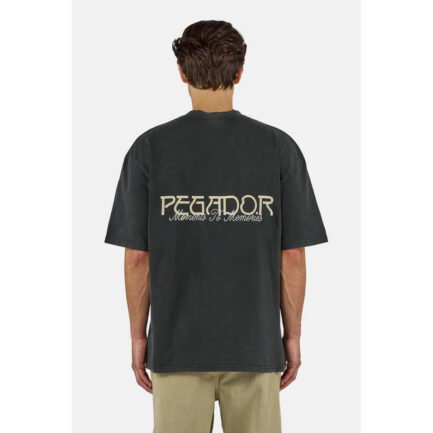 Pegador Zernez Oversized T-Shirt Ανδρικό - Vintage Black (PGDR-6869-065)