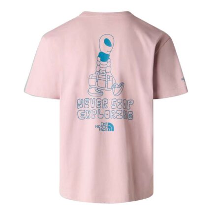 The North Face Alien Relaxed T-Shirt Men's - Metal Pink (NF0A8G9G0SO)
