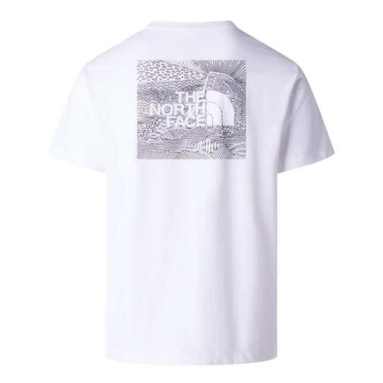 The North Face Box NSE Celebration Regular T-Shirt Men's - White (NF0A8GV2FN4)