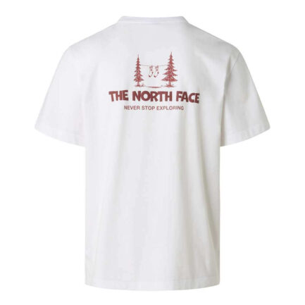 The North Face Camping Relaxed T-Shirt Ανδρικό - White (NF0A8GQMFN4)