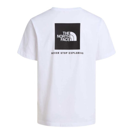 The North Face Evolution Box NSE Regular T-Shirt Men's - White (NF0A8B6KFN4)