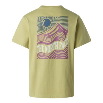 The North Face Mountain Escape Relaxed T-Shirt Ανδρικό - Pear (NF0A8GB1G73)