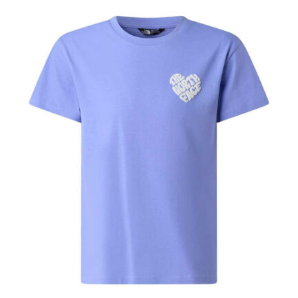 The North Face S/S Girls Brand Proud Tee Kid's (7-16 Years) - Periwinkle Glow (NF0A8G1QG74)