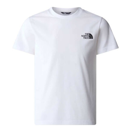 The North Face S/S Simple Dome Regular Tee Kid's (7-16 Years) - White (NF0A87T4FN4)