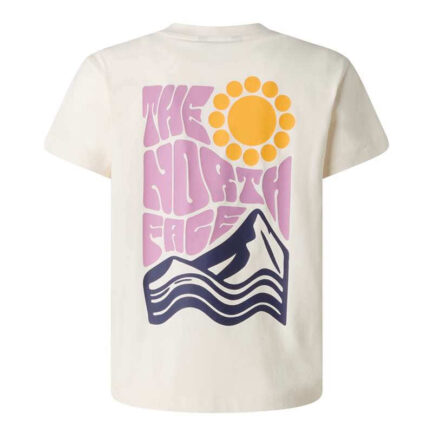 The North Face S/S Voyage Relaxed Tee Kid's (7-16 Years) - White Dune (NF0A8G21QLI)