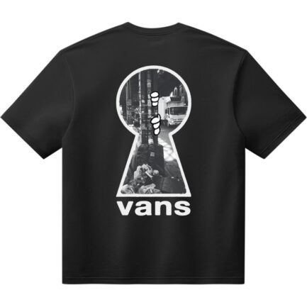Vans Keyhole Classic T-Shirt Ανδρικό - Black (VN000VYFBLK)
