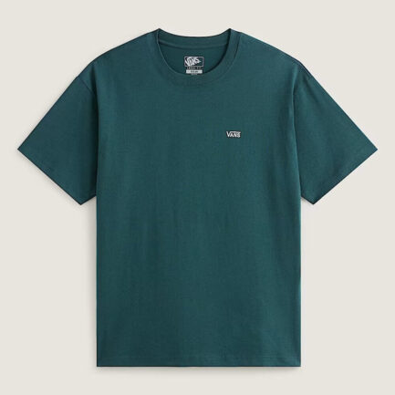 Vans Left Chest II Loose T-Shirt Men's - Mystic Moss (VN000P1PFRJ)