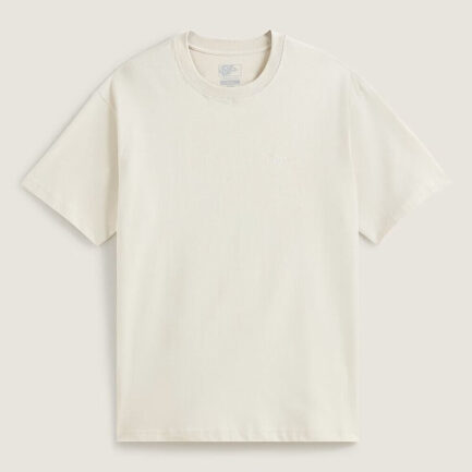 Vans Left Chest II Loose T-Shirt Ανδρικό - Oatmeal (VN000P1P2N1)