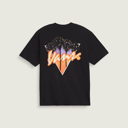 Vans Palm Drive T-Shirt Men's - Black (VN000SXEBLK)