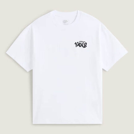 Vans Repear Sam Loose T-Shirt Ανδρικό - White (VN000VXDWHT)