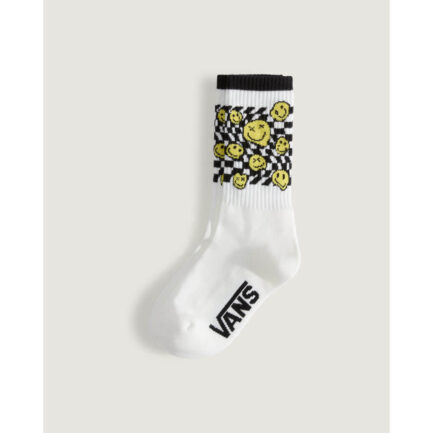 Vans Ticker Crew Socks Kids - White (VN000R32WHT)