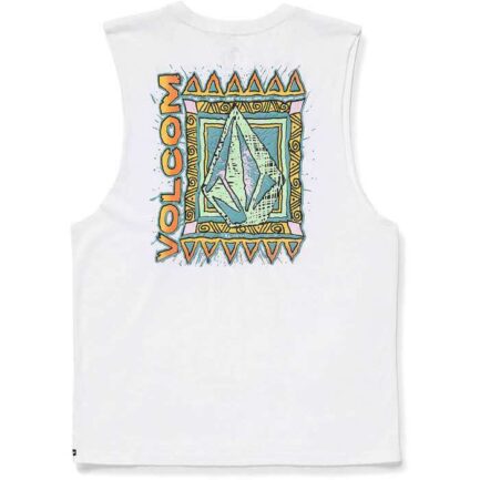 Volcom Bodie Sleveless Tank Top Αμάνικο Ανδρικό - White (A3722601-WHT)