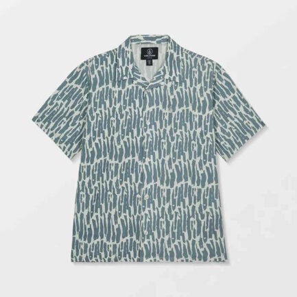 Volcom Boys Boldstone S/S Shirt Kid's - Tradewinds (C0412601-TWD)