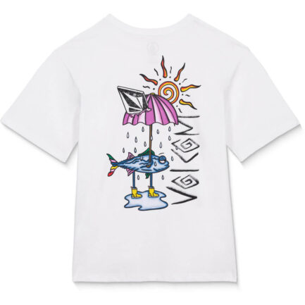 Volcom Boys Sunfish T-Shirt Παιδικό - White (C3512623-WHT)