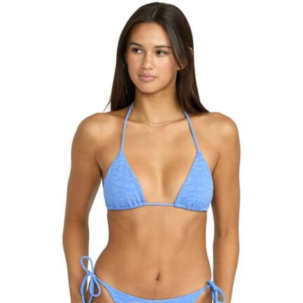 Volcom Coco Halter Triangle Bikini Top Άνω Μέρος Μαγιό Γυναικείο - Light Blue Acid (O1422503-LBA)