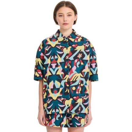 Volcom FA Bruno Lucas Κοντομάνικο Πουκάμισο Γυναικείο - Multi (B0412608-MLT)
