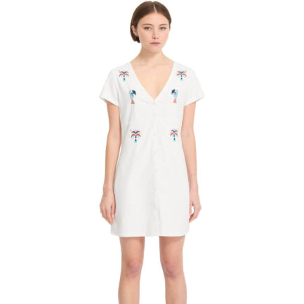 Volcom FA Bruno Lucas Shirt Dress Φόρεμα Γυναικείο - Off White (B1312619-OFW)