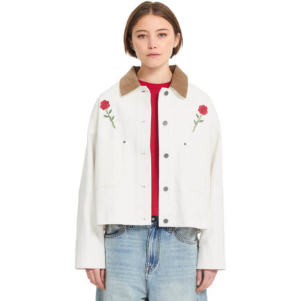 Volcom FA Mickey Mason Jacket Women's - Off White (B1512602-OFW)