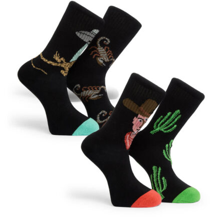 Volcom FA Mickey Mason Socks 2-Pack - Multi (D6312619-MLT)