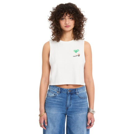 Volcom FA Mickey Mason Tank Top Women's - Off White (B4512614-OFW)