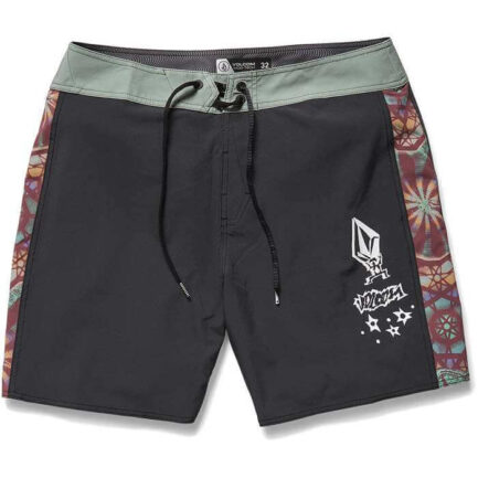 Volcom FA Star Shields 18" Boardshort Μαγιό Ανδρικό - Stealth (A0822603-STH)