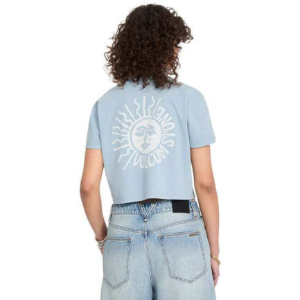 Volcom Pocket Dial T-Shirt Γυναικείο - Cali Blue (B3512618-CBU)