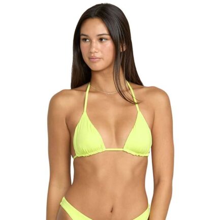 Volcom Simply Seamless Triangle Bikini Top Άνω Μέρος Μαγιό Γυναικείο - Island Green (O1412508-IGR)