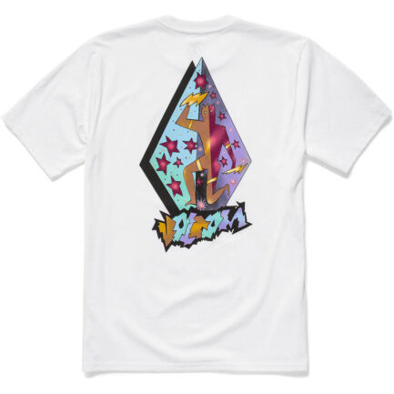Volcom Star Shields T-Shirt Ανδρικό - White (A3522603-WHT)