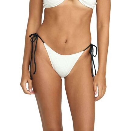Volcom V Baby Tie Side Skimpy Bottom Κάτω Μέρος Μαγιό Γυναικείο - Star White (O2322504-SWH)