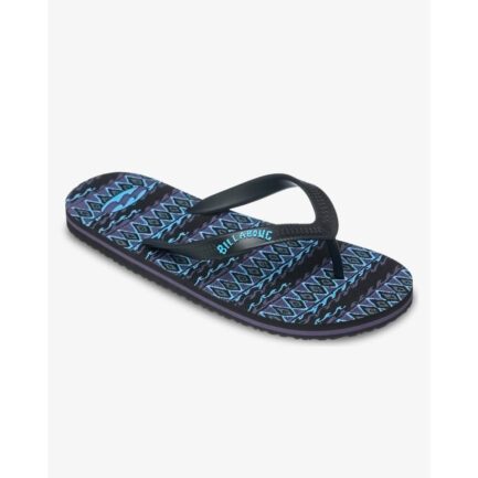 Billabong Tides Flip Flops Sandals Boy's - Pewter (EBBL100015-PEW)
