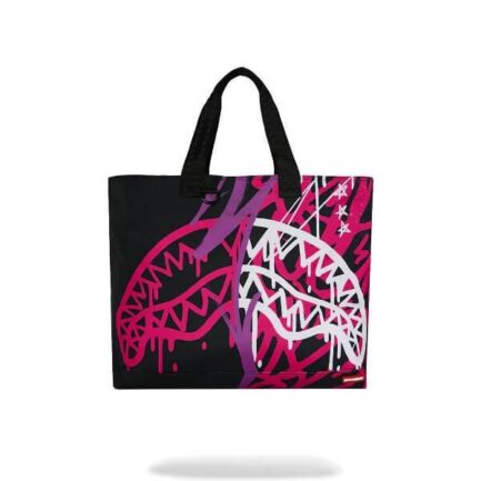 Sprayground Graff Mayhem Rmx Beach Tote Bag (T9259)