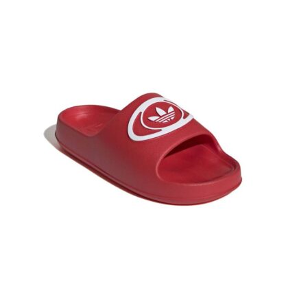 adidas adillete oo's pantofles kokkines