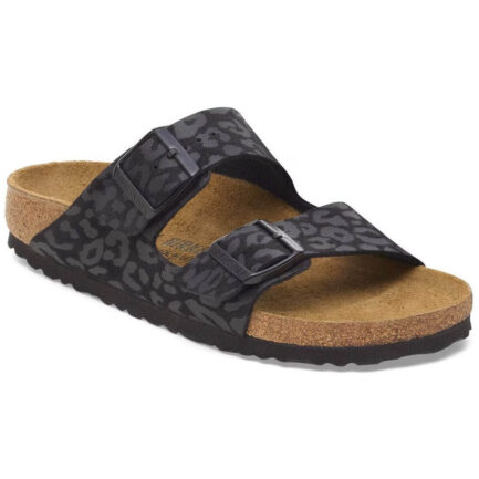 birkenstock arizona leopard sandalia gynaikeia