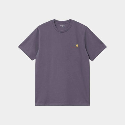 Carhartt WIP American Script T-Shirt Men's - Shady Purple (I029956-3RIXX)