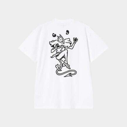 Carhartt WIP Playing Cards T-Shirt Ανδρικό - White (I036895-02XX)