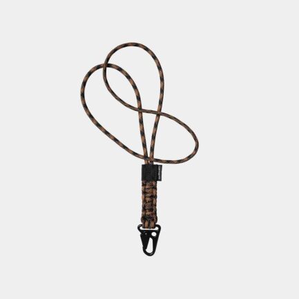 Carhartt WIP Rope Keychain - Hamilton Brown/Black (I036925-08WXX)