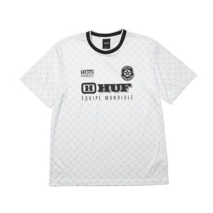 HUF Diamond Plate Jersey Μπλούζα Ανδρική - White (KN00620-WHITE)