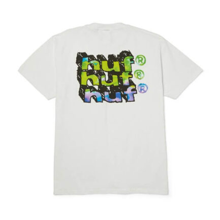 HUF Hand Stacked S/S T-Shirt Ανδρικό - White (TS02687-WHITE)