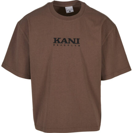 Karl Kani Retro Stencil Boxy T-Shirt Ανδρικό - Brown (KM262-041-1)