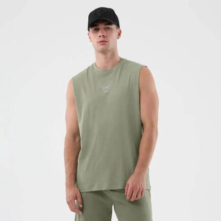 New Era NBA Chicago Bulls Sleeveless T-Shirt Αμάνικη Μπλούζα Ανδρική - Pastel Green (60856185)