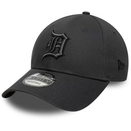 New Era Detroit Tigers Team Outline 9FORTY Adjustable Cap - Charcoal (60856261)